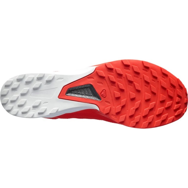 Tenis Para Trail Running Salomon S/Lab Sense 8 Hombre Rojos Blancos | MX KZLX964